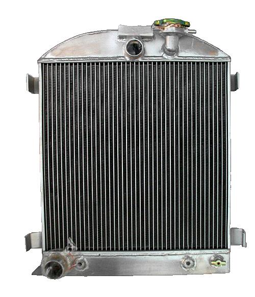 3 ROW 62mm Aluminum Radiator & FAN FOR 1931-1932 Ford Hot Rod Chopped w/Ford 302 V8 Model A 1931 1932