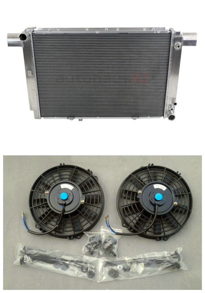 Aluminum Radiator & Fans For Mercedes Benz R129 SL500 500SL & SL60 SL55 AMG 60 55 SL 5.0L 6.0L V8 1990-2001 Mercedes-Benz