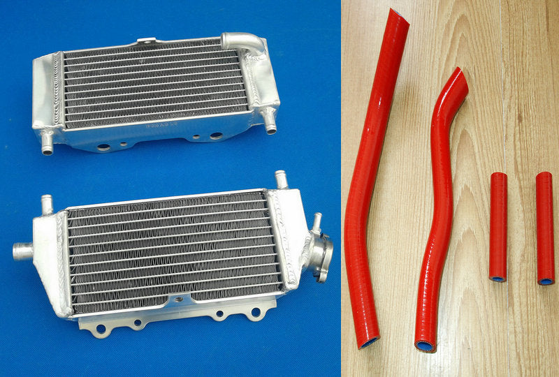 Aluminum Radiator & hose for Kawasaki KX125 2003-2008 KX 125 03 04 05 06 07 08 NEW Hot Selling 2004 2005 2006 2007