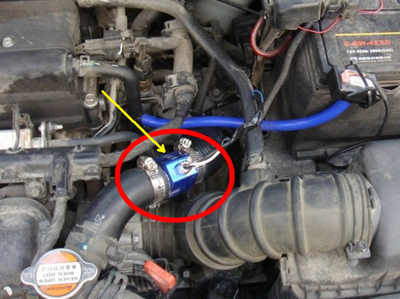 Water Temp Joint Pipe Radiator Hose Temperature Gauge Sensor Adapter