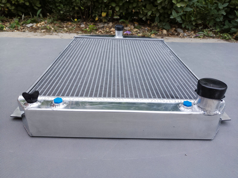 Aluminum Radiator & Fan For Chevrolet CHEVY HOT / STREET ROD 350 5.7L V8 W/Tranny Cooler 1938 Auto 38