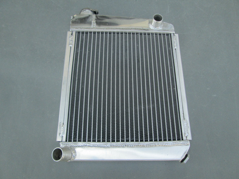 Aluminum Radiator &Fan for AUSTIN ROVER MINI 1275 GT 1959-1997 Manual MINI COOPER 59 60 67 68 76 91 97