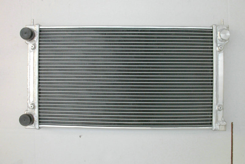 Aluminum Radiator & Fans for 1981-1991 VW GOLF MK1 MK2 1.6D 1.6 1.8 8V GTI/SCIROCCO MK1/2 MT 82 84 83 90