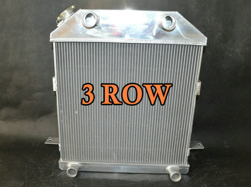 3 ROW Aluminum Radiator For Ford / Mercury Car Flat Head V8 1939 1940 1941 Flathead L-head V8 Deluxe Sedan /Super Deluxe