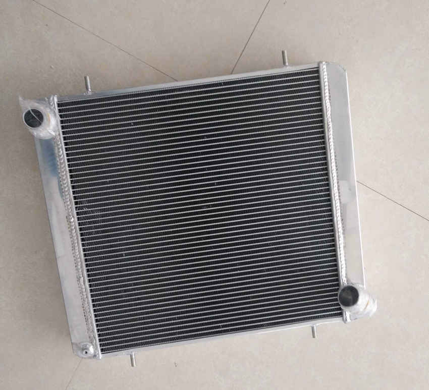 Aluminum radiator for Jaguar 3.8-Liter E-Type XKE 1961-1967 1962 1963 64 65 66