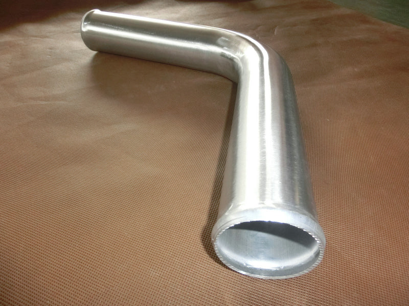 Length 600mm 38/51/57/63/76 mm 45 Degree Aluminum Hose Turbo Intercooler Pipe Piping Tubing OD 1.5"/2"/2.25"/2.5"/3" inch