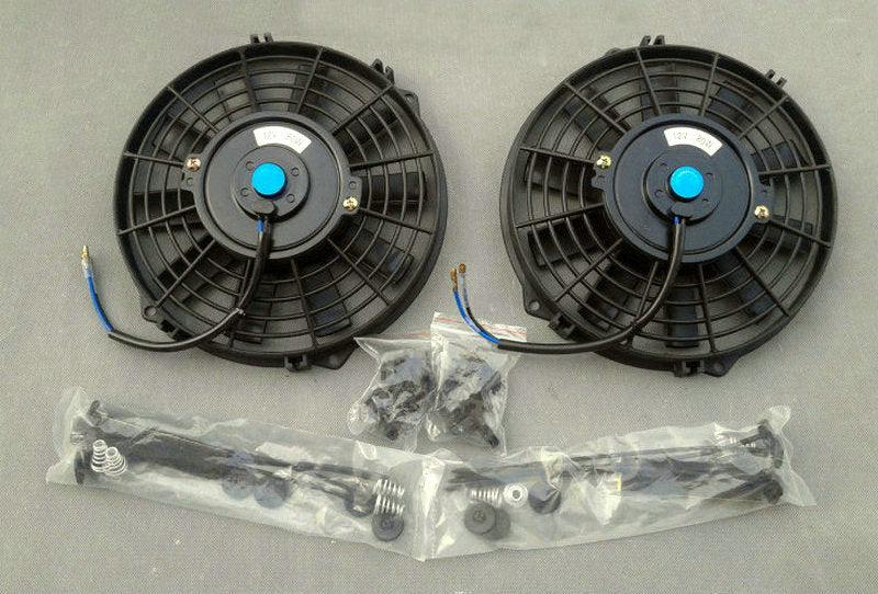 Aluminum Radiator & Fans for Nissan Patrol GQ Y60 Safari 2.8L/4.2L 4200cc DIESEL RD28T TD42 I6 & 3.0L RB30S PETROL 1987-1997