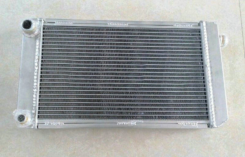 Aluminum Radiator & FAN For MG Midget 1500 MK IV 1974-1980 Manual 1493 cc 1.5L Convertible