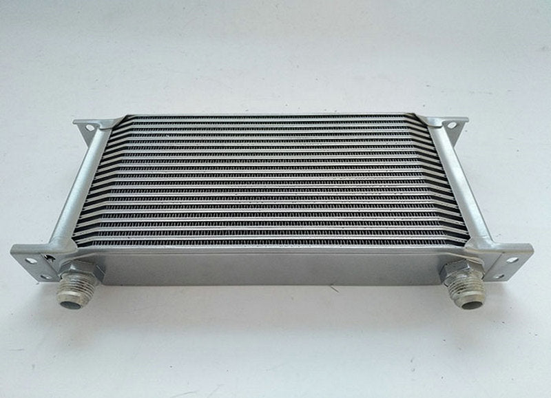 Performance Silver Universal OilCooler FOR 19 Row AN-10AN Engine Transmission Racing Oil Cooler Mocal style