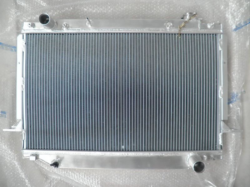 Aluminum Radiator + Fan For Lexus LX450 & Toyota Land Cruiser 80 Series FJ80R FZJ80 J80 4.5L 1FZ-FE I6 1993-1997 MT/AT 93 94 95 96 97