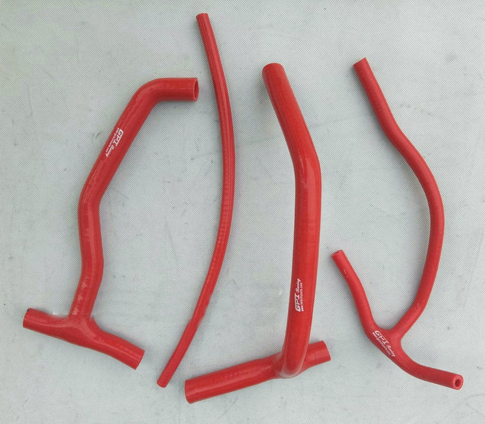 Silicone Radiator Coolant Hose For Husqvarna TC610 TE610 95-08;TE410 95-01;TE570/TC570/SMR570 01-04 SM610R SM610S TE410E TE610E