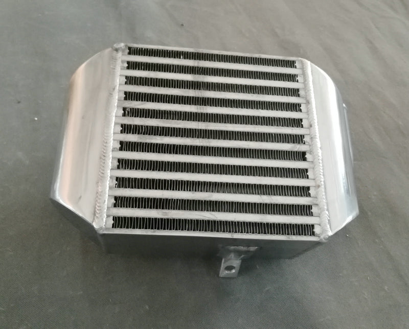 90mm Front Side Mount Intercooler Aluminum FOR 1997-2002 AUDI A4 B5 S4 RS4, 2001-2005 Audi Allroad A6 C5 2.7L V6 30V BI-TURBO