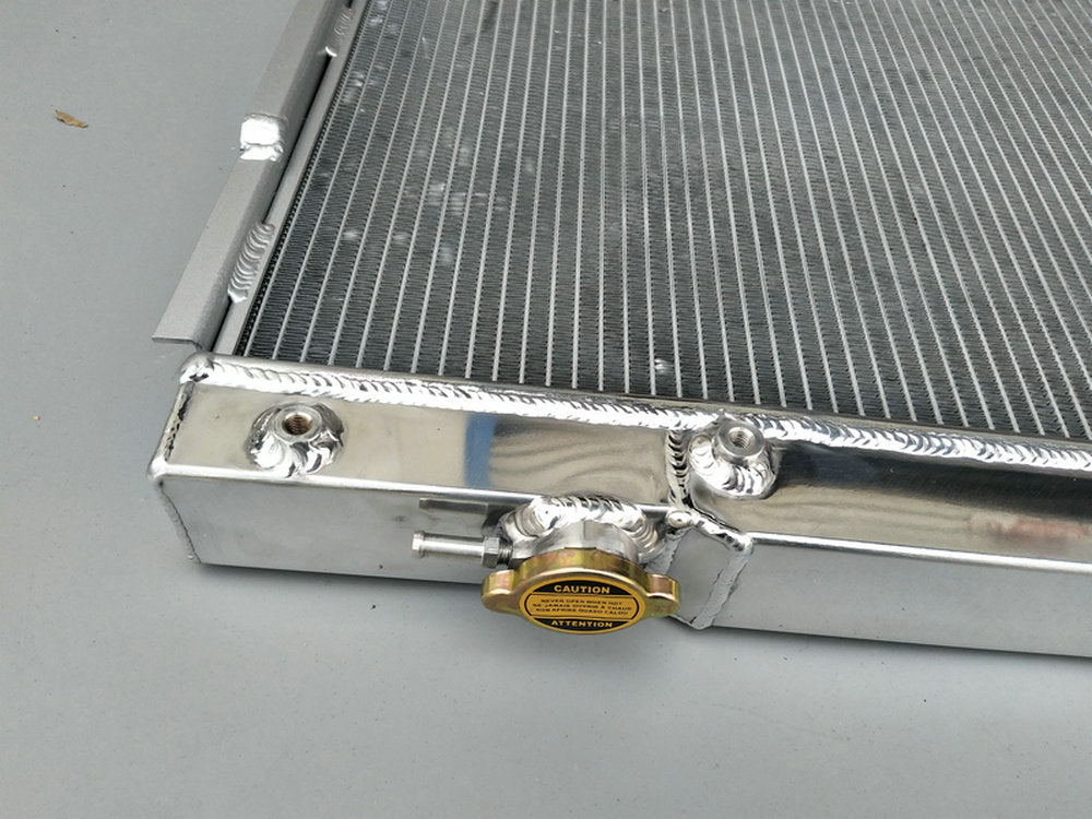 Aluminum Radiator + Fan For Lexus LX450 & Toyota Land Cruiser 80 Series FJ80R FZJ80 J80 4.5L 1FZ-FE I6 1993-1997 MT/AT 93 94 95 96 97