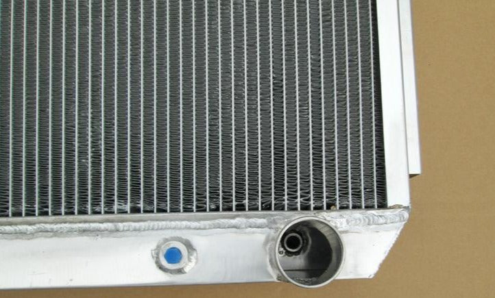 3Row Aluminum Radiator for 1955-1957 Chevrolet Nomad Bel Air Chevy 150/210 Turbo Fire V8 4.3/4.6L 1956