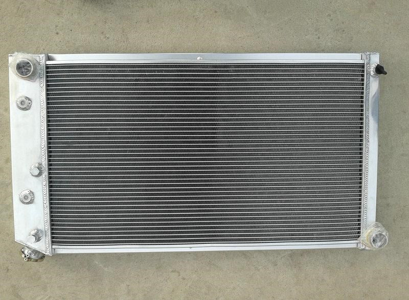 Aluminum radiator& fans for 1966-1980 for GM / Chevrolet AT/MT Buick Electra 1980-1985 Automatic