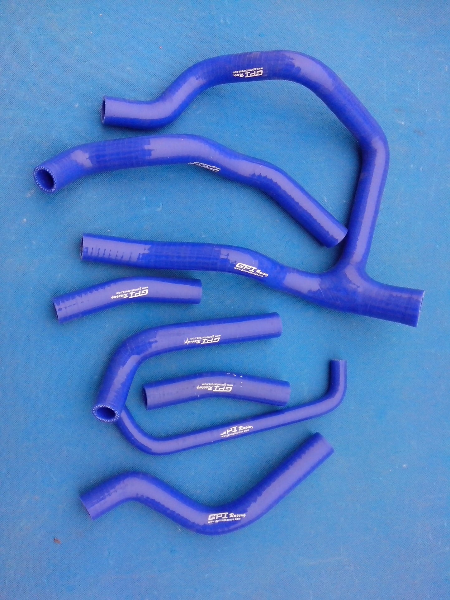 NEW silicone radiator hose for HONDA XRV750 XRV 750 AFRICA TWIN BLUE