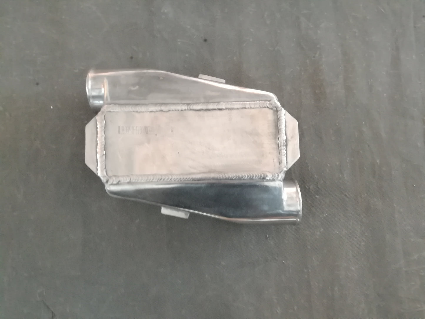 UNIVERSAL ALUMINUM 12"x12"X4.5" BAR &PLATE FRONT MOUNT WATER-TO-AIR INTERCOOLER