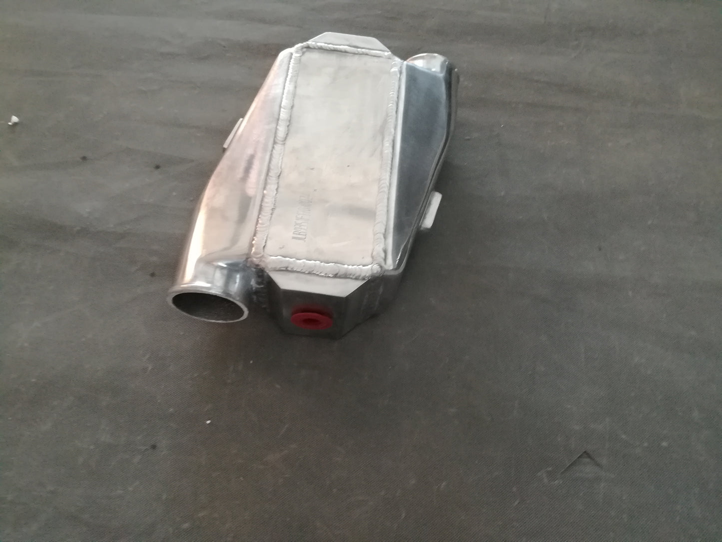 UNIVERSAL ALUMINUM 12"x12"X4.5" BAR &PLATE FRONT MOUNT WATER-TO-AIR INTERCOOLER