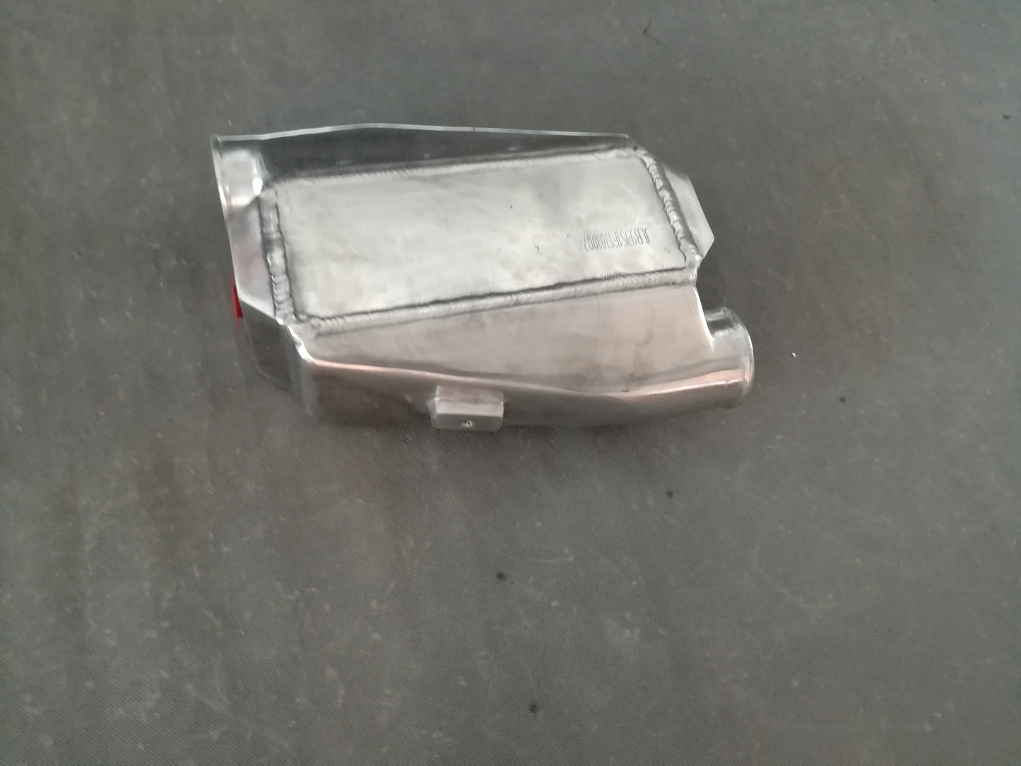 UNIVERSAL ALUMINUM 12"x12"X4.5" BAR &PLATE FRONT MOUNT WATER-TO-AIR INTERCOOLER