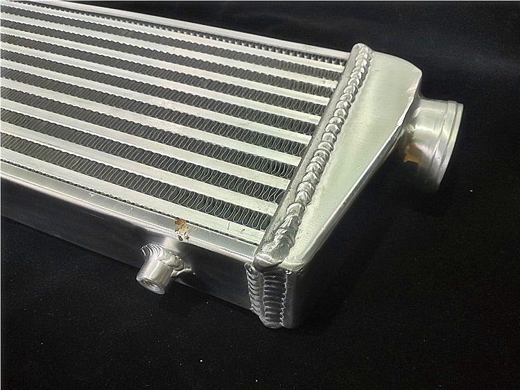 Universal 23.5*8.3*2.7" FMIC Front Mount Intercooler Aluminum Tube&Fin Turbo