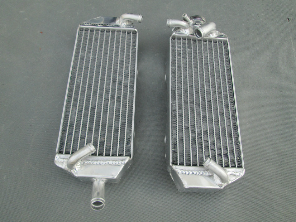 L&R aluminum radiator and Hose FOR Suzuki RM250 2-stroke 1999 2000 99 00 BLUE