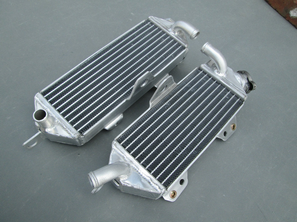 NEW Aluminum Radiator and RED hose for KAWASAKI KX250 KX 250 1988 1989 88 89