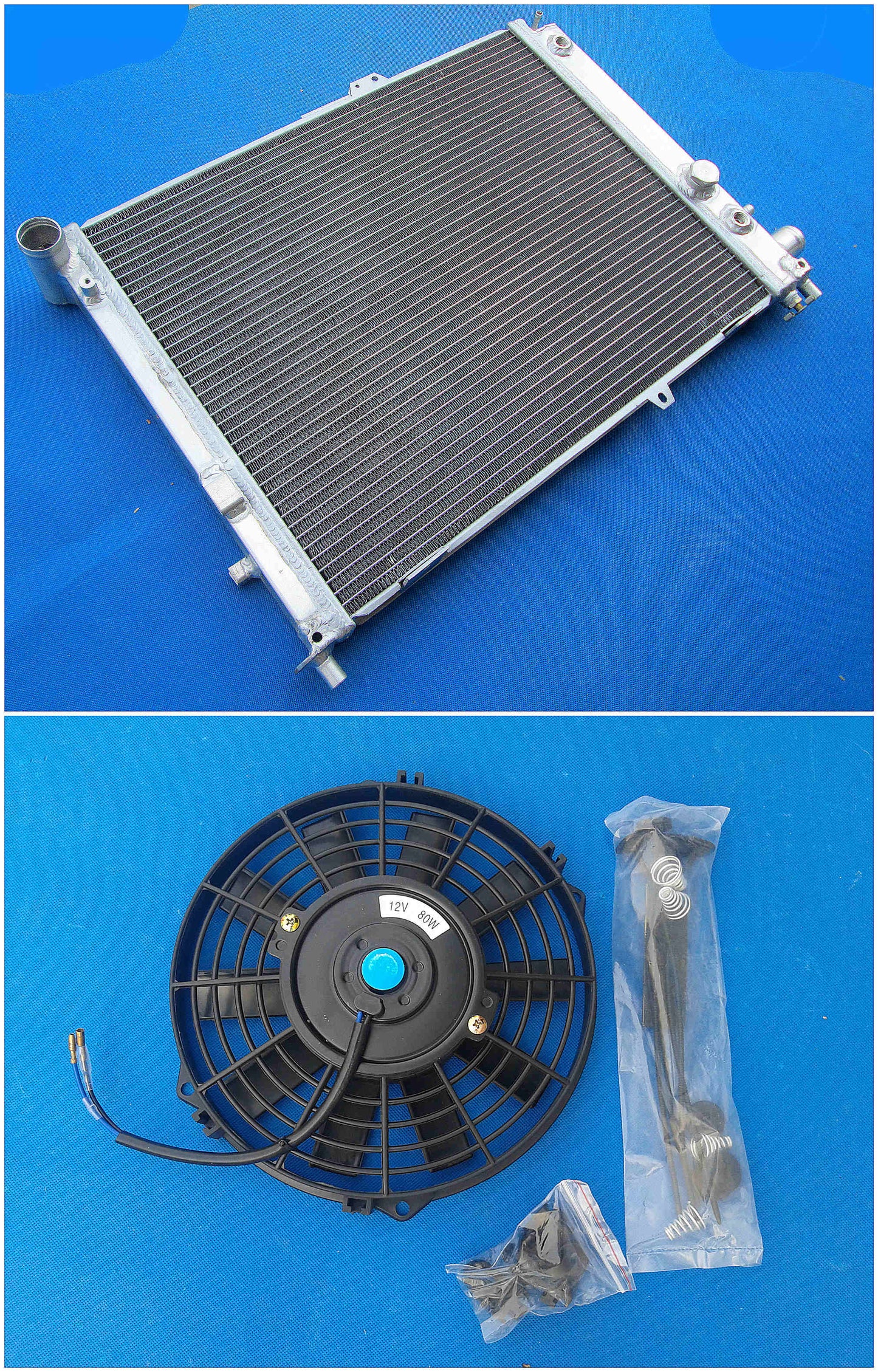 ALUMINUM RADIATOR & fans FOR 1993-1998 SAAB 9000 CD/CS 2.0/2.3 16V TURBO,3.0 24V CDE AUTO 1993 1994 1995 1996 1997 1998