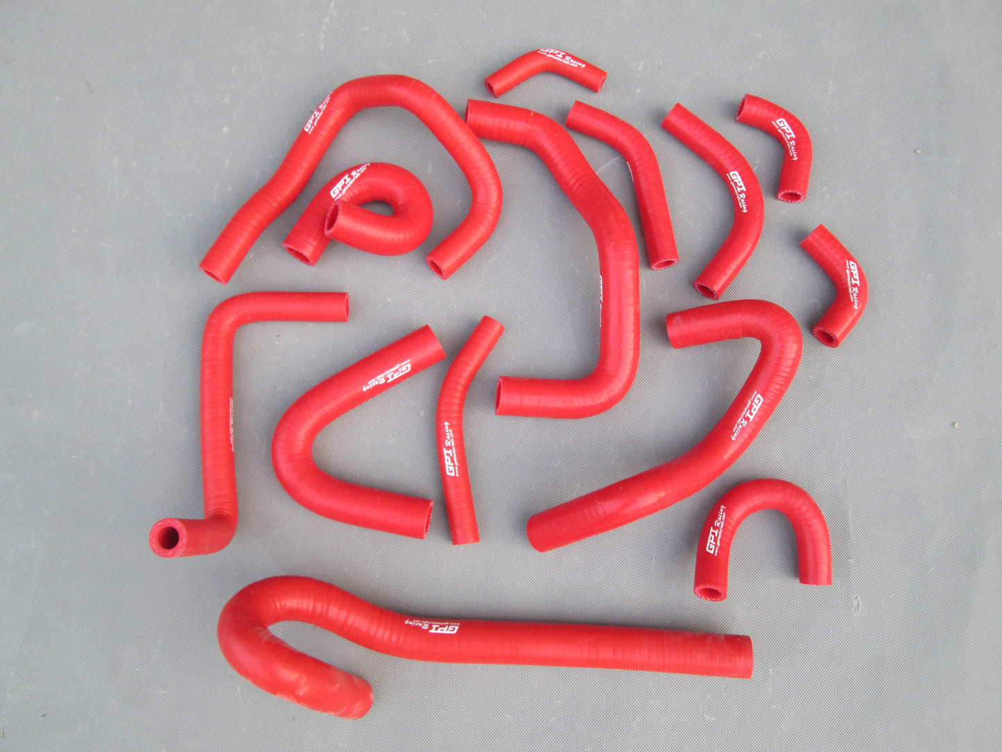 NEW RED Silicone heater hose For Nissan skyline R33 R34 GTR RB26DET