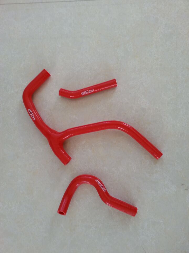 for Honda CRF250R CRF 250R CRF250 silicone Radiator Hose 2014 2015 14 15 RED