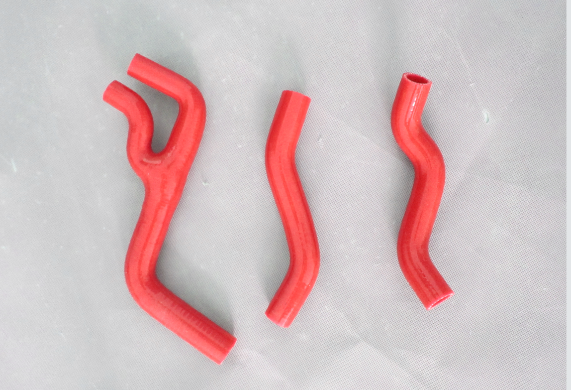 SILICONE RADIATOR COOLANT Y HOSE HONDA CR125R CR 125 CR125 1998-1999 98 99 RED