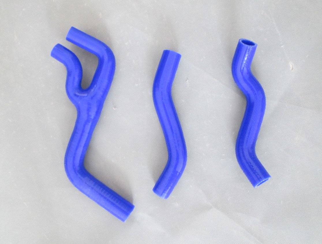 SILICONE RADIATOR COOLANT Y HOSE HONDA CR125R CR 125 CR125 1998-1999 98 99 RED