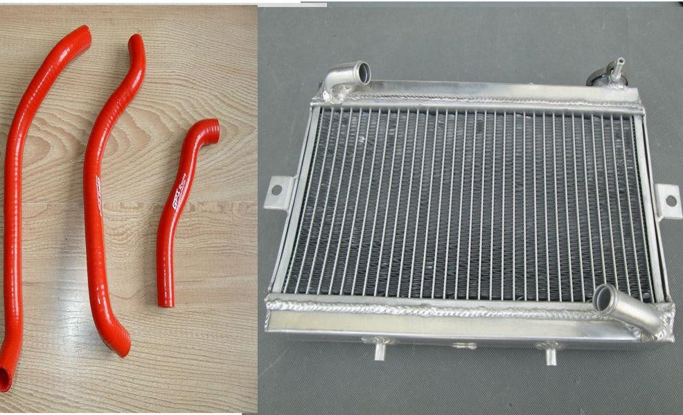 Aluminum Radiator+BLUE Hose for Honda TRX250 TRX250R TRX 250R 1988 1989