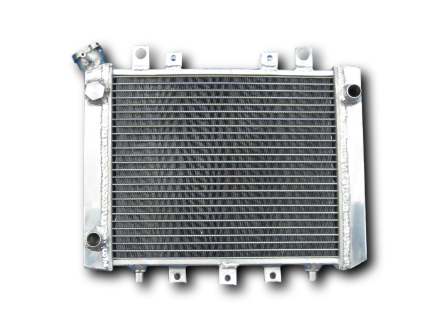 GPI Aluminum Radiator & FAN For Kawasaki Brute Force 650 2006-2010 2008 2009/ Brute Force 750 2005-2007 2006
