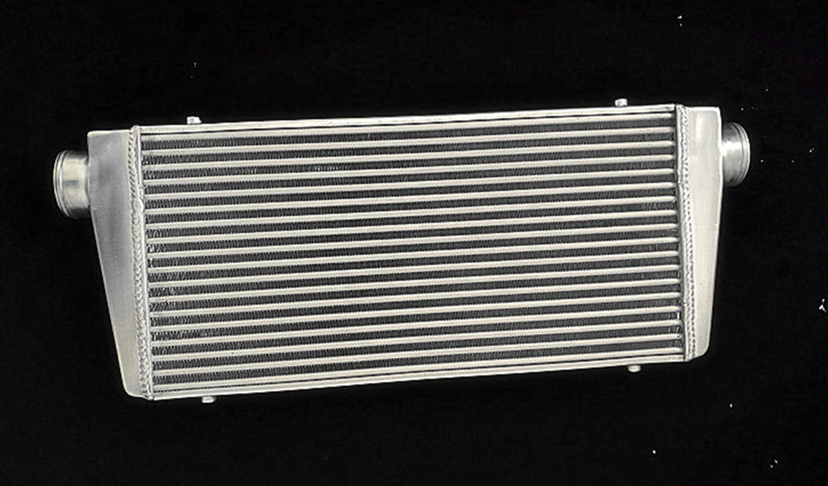 Universal Alloy Intercooler 600x300x76mm 76mm 3" Inlet Outlet Turbo Tubo Pipe