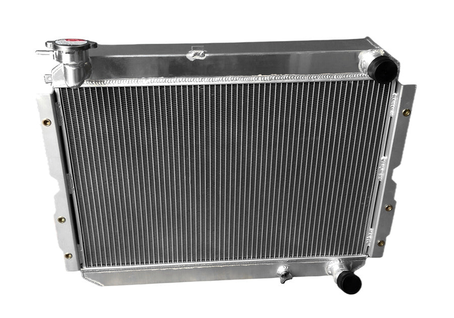 Aluminum Radiator For 1980-1990 Toyota Landcruiser 60 Series HJ60 HJ62 HJ61 MT HJ47 4.0 D 1980 1981 1982 1983 1984 1985 1986 1987 1988 1989 1990