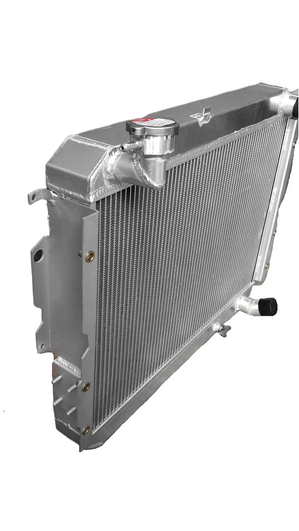 Aluminum Radiator For 1980-1990 Toyota Landcruiser 60 Series HJ60 HJ62 HJ61 MT HJ47 4.0 D 1980 1981 1982 1983 1984 1985 1986 1987 1988 1989 1990