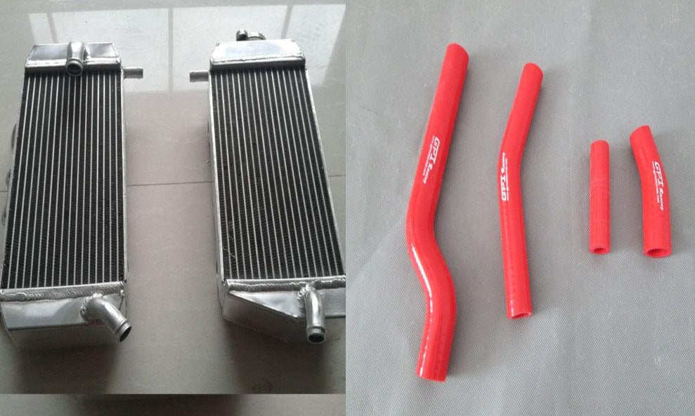 FOR NEW YAMAHA YZ450F YZ 450 F YZF450 YZF 450 2006 06 ALUMINUM RADIATOR+ HOSE - CHR Racing