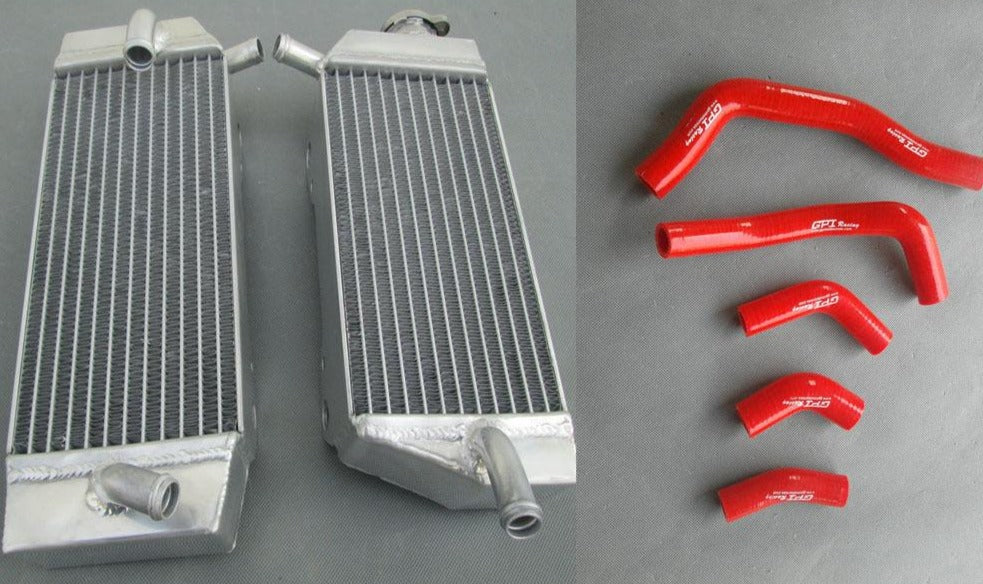 radiator and hose FOR Honda CRF450R CRF450 CRF 2005 2006 2007 2008 05 06 07 08 - CHR Racing