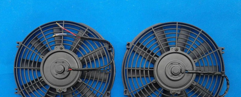 2 ¡Á 7" inch Universal Electric Radiator RACING COOLING Fan + mounting kit - CHR Racing