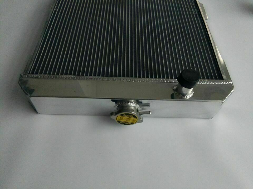 62MM aluminum radiator For Chevy Bel Air/Del Ray 283 V8 1958 hot/street rod MT - CHR Racing