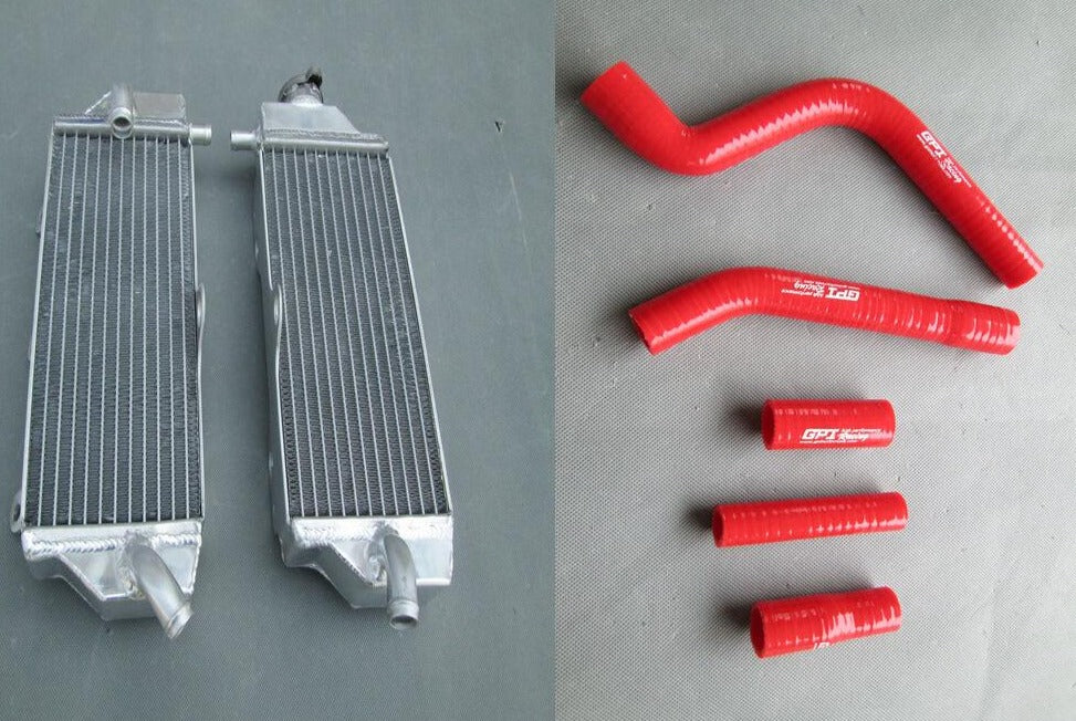 FOR Yamaha YZF250 YZ250F YZ 250 F 10 11 2010 2011 2012 2013 radiator and hose - CHR Racing