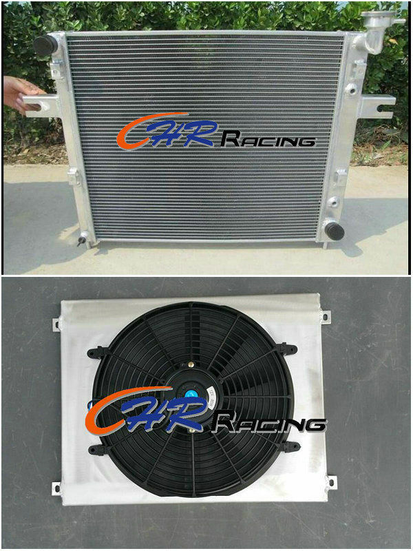 1999 2000 Jeep Grand Cherokee Laredo/Limited 4.7L V8 Aluminum Radiator Shroud+FAN