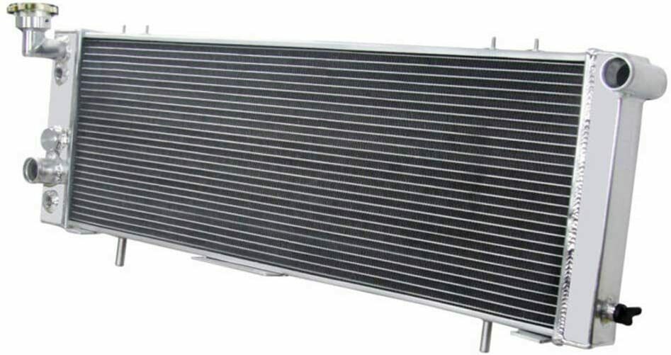3Row Aluminum Radiator for 1991-2001 Jeep Wagoneer/Cherokee XJ 2.5/4.0L & Comanche Pickup Truck 4.0L AT/MT 92 93 94 95 00