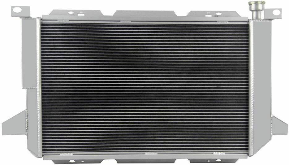 3 Row Aluminum Radiator For 1985-1996 FORD F-150 F-250 F-350 BRONCO 5.0/5.8/7.5L 1986 1987 1988 1989 1990 1991 1992