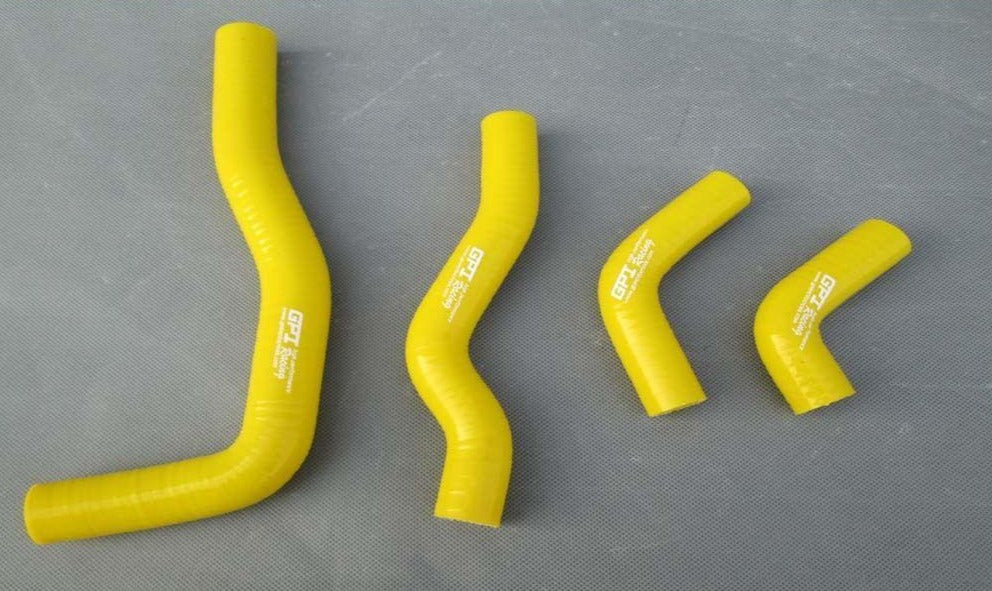 Silicone Radiator Hose FOR 2005-2009 Honda CRF450X CRF 450 X 2006 2007 YELLOW 05