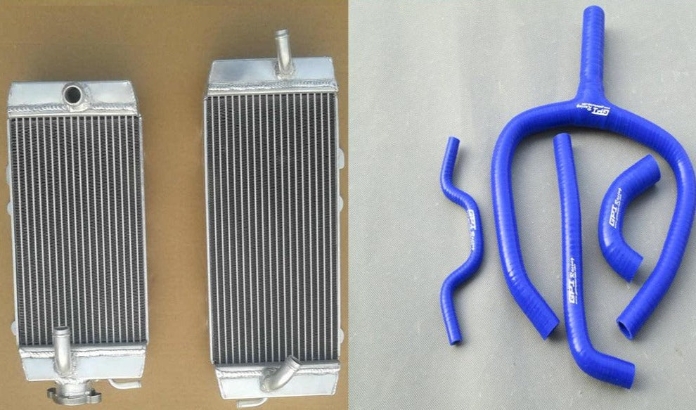 radiator and Y hose FOR KAWASAKI KXF250 KX 250 F KX250F KXF 250 2009 2010 09 10 - CHR Racing