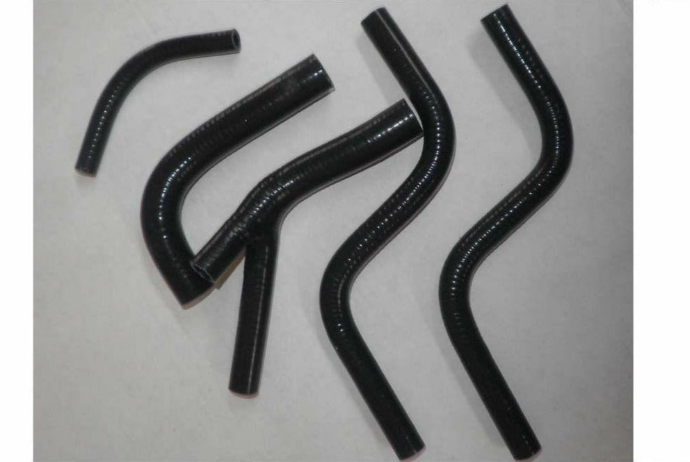 silicone radiator hose FOR Honda CR250 CR 250 1985 1986 1987 85 86 87 BLACK