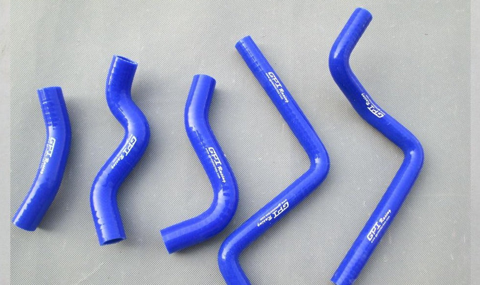 5PCS silicone radiator hose FOR Honda CR125 CR 125 CR125R 2000 2001 2002 00 01