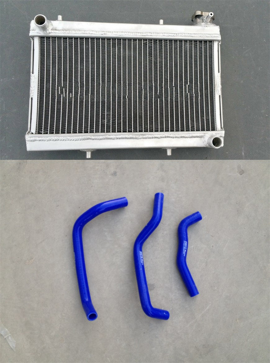 Aluminum Radiator+BLUE Hose for Honda TRX250 TRX250R TRX 250R 1988 1989
