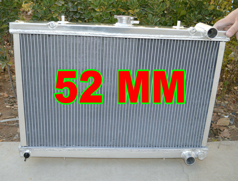 3 ROW Radiator & Fans For 1989-1994 Nissan Skyline GTR/GTS-4 GTS-T R32 BNR32/HCR32/ECR32 RB26/RB20 1989 1990 1991 1992 1993 1994